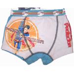 Boxer superman Blanc/bleu